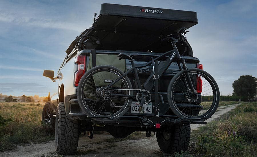 Using a Hitch-mounted Bike Rack to Transport Your Electric Bike