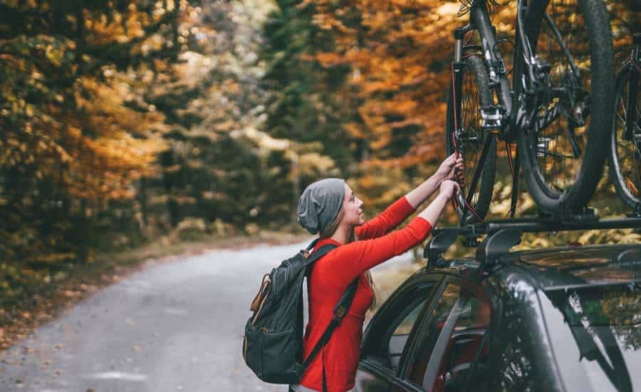 Using a Roof-mounted Bike Rack to Transport Your Electric Bike