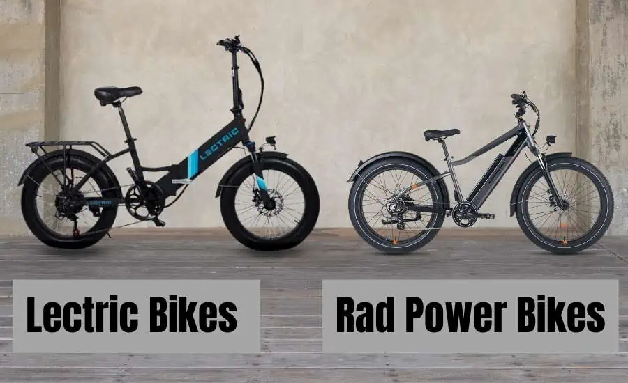Lectric vs Rad Bikes 1 Features and Specifications Comparison Between Lectric and Rad Power Bikes